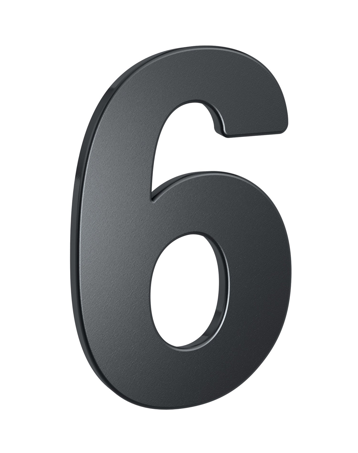 BASI 7300-1006 HN 150-6/9 Hausnummer 6 / 9 Stahl Farbe Anthrazit Haus Nummer Sechs Neun