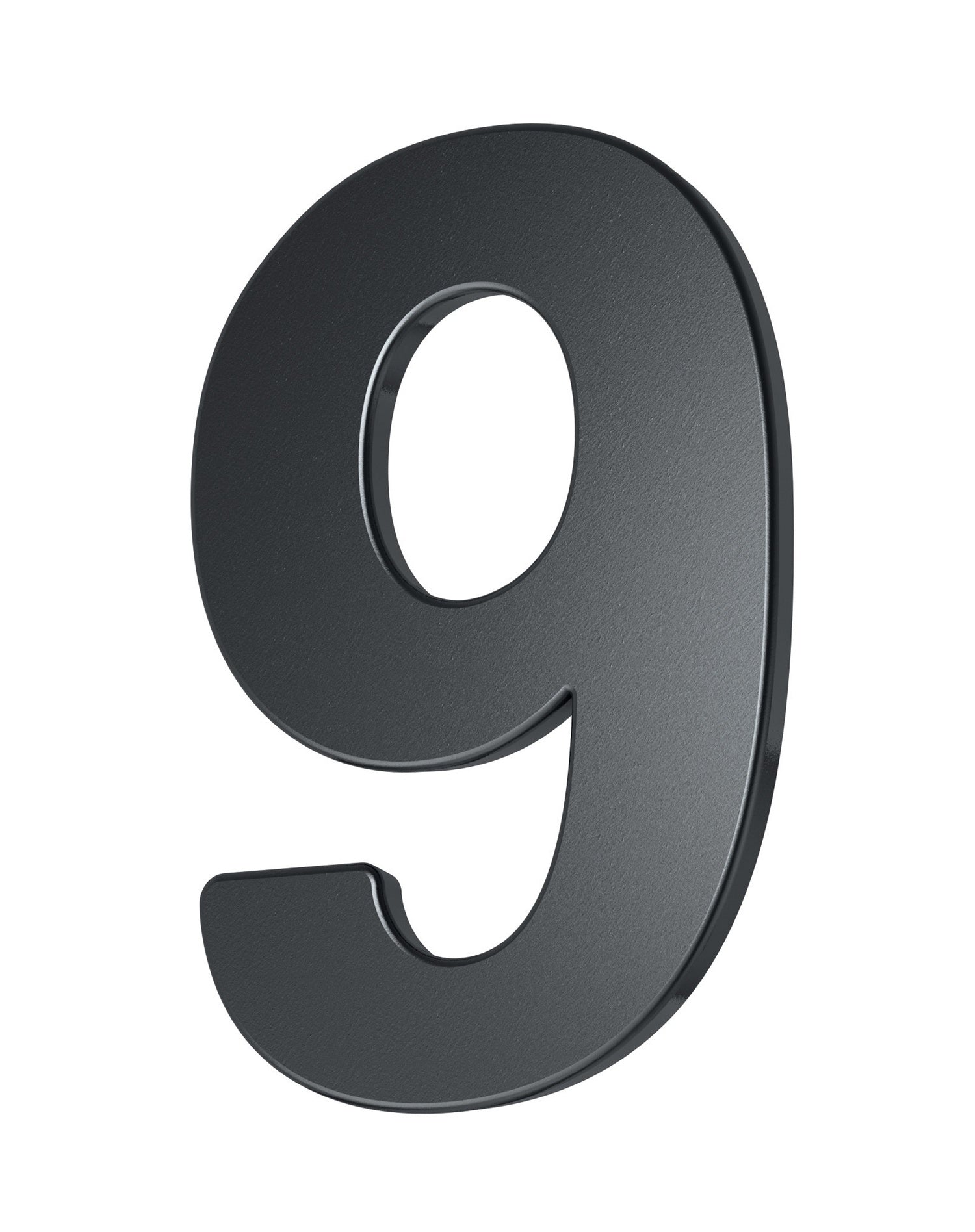 BASI 7300-1006 HN 150-6/9 Hausnummer 6 / 9 Stahl Farbe Anthrazit Haus Nummer Sechs Neun