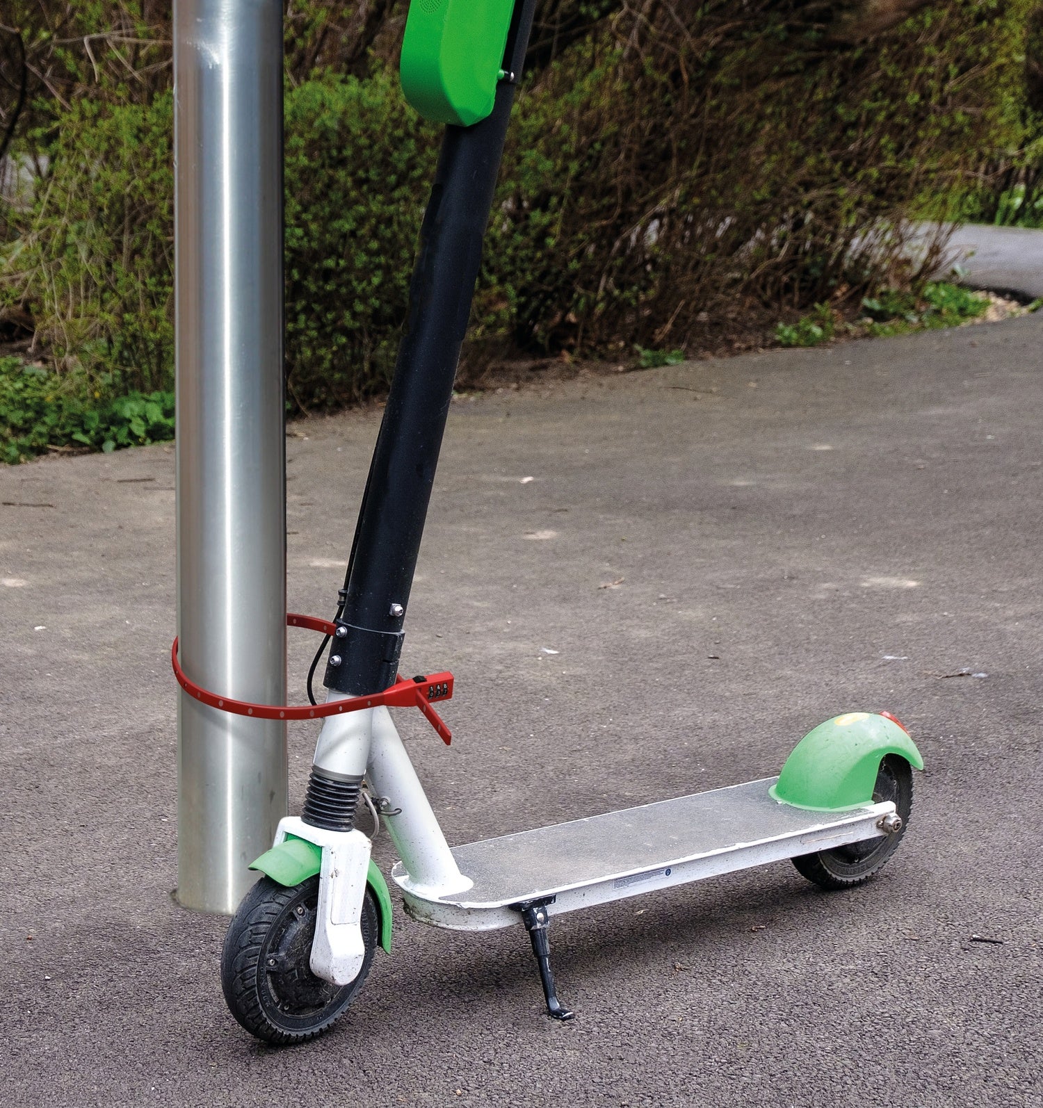 BASI 6990-0310-SCHW Kabelbinder Schloss 3 stellige Zahlenkombination 53 x 10mm Fahrradschloss