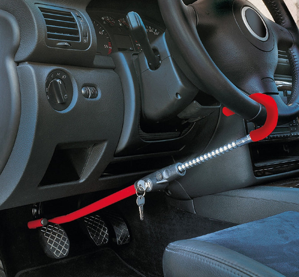 Basi 0004-0100 KFZ 100 Lenkradsperre Pedalsperre Diebstahlsicherung