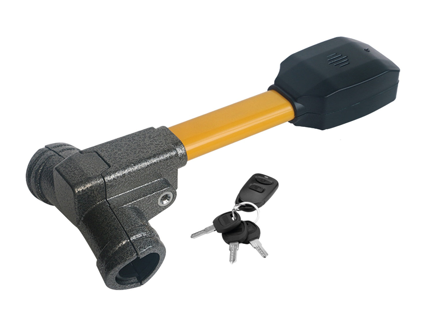 Basi 0004-0102 KFZ 102 Lenkradsperre Lenkradkralle Alarmfunktion Fernbedienung