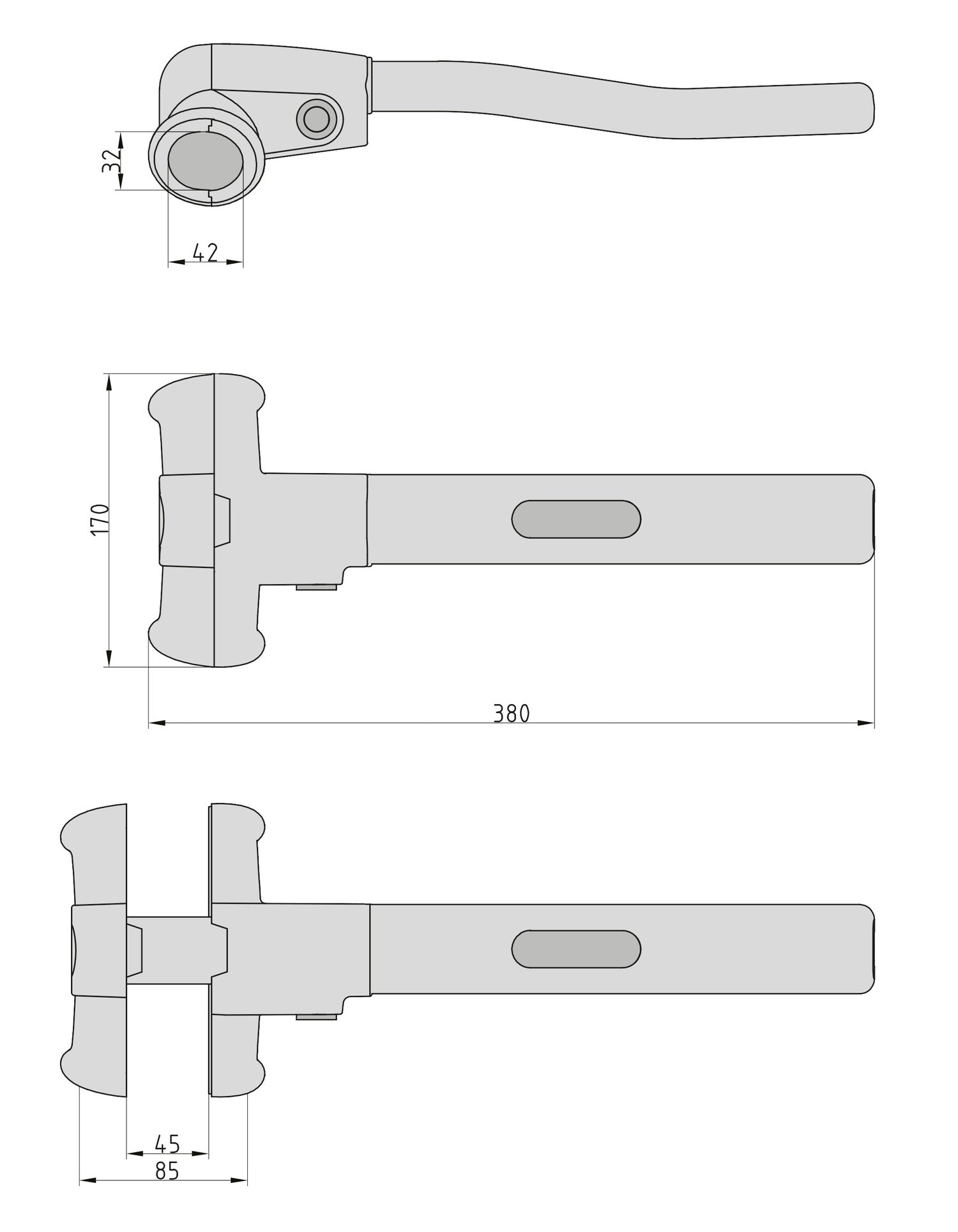 Basi 0004-0103 KFZ 103 Lenkradsperre Lenkradkralle Diebstahlsicherungen