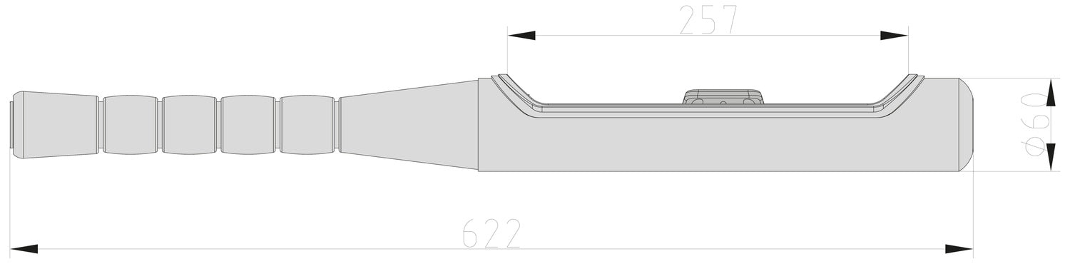 Basi 0004-0110 KFZ 110 Baseball Lenkradsperre Diebstahlsicherung