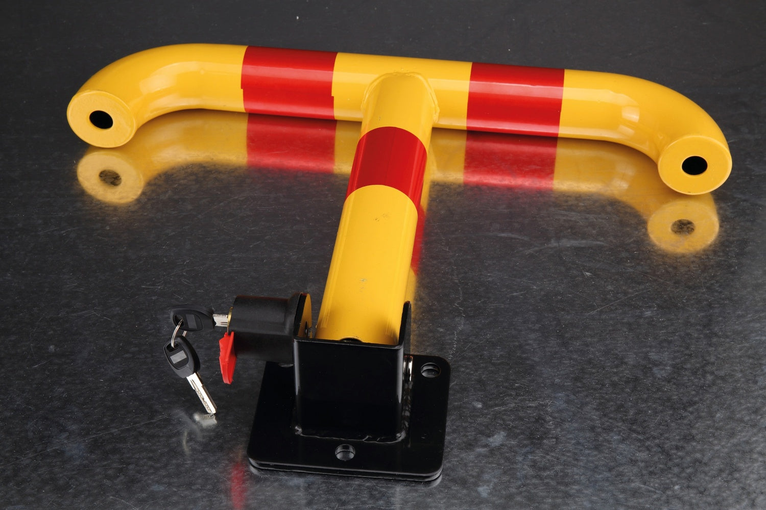 Basi 0004-0112 KFZ 112 Absperrpfosten Diebstahlsicherungen Poller Parkplätze