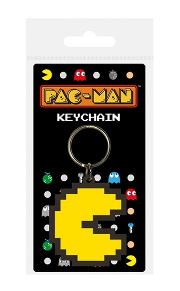 BASI RK39241C Spinner Schlüsselanhänger 3D Motiv Pac-Man Keychain Lizenzprodukt