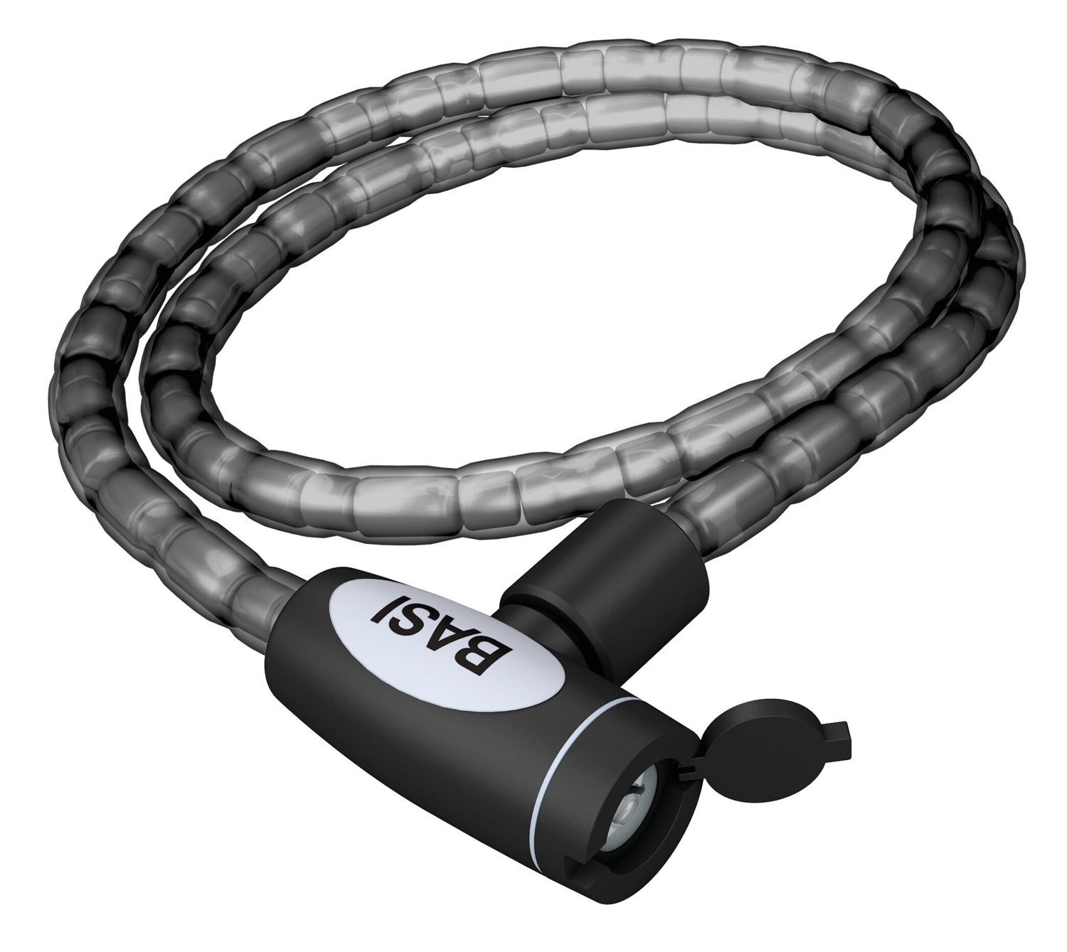 BASI 6990-0306 ZR 306 Fahrrad Panzerkabel 2 Schlüssel 18 x 1000mm Fahrradschloss