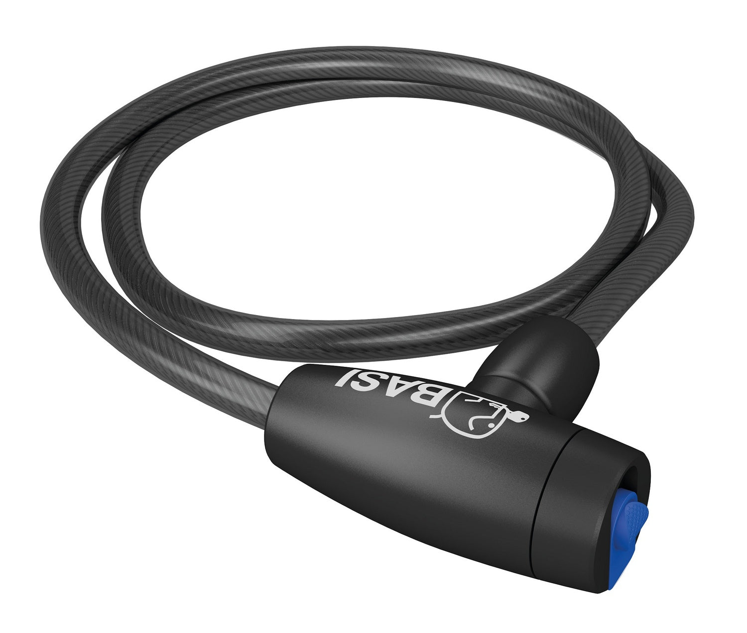 BASI 6990-0312 ZR 312 Fahrrad Spiralkabel 2 Schlüssel 8 x 650mm Fahrradschloss