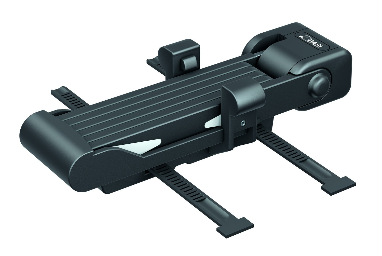 BASI 6990-0314 ZR 314 Fahrrad Faltschloss Rahmenhalterung Länge 950mm Fahrradschloss