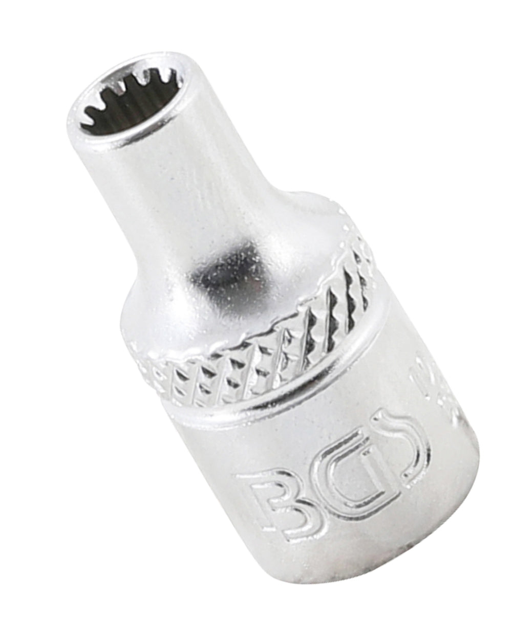 BGS 10104 Nuss / Stecknuss / Steckschlüsseleinsatz Gear Lock SW 4mm Antrieb 6,3mm (1/4")