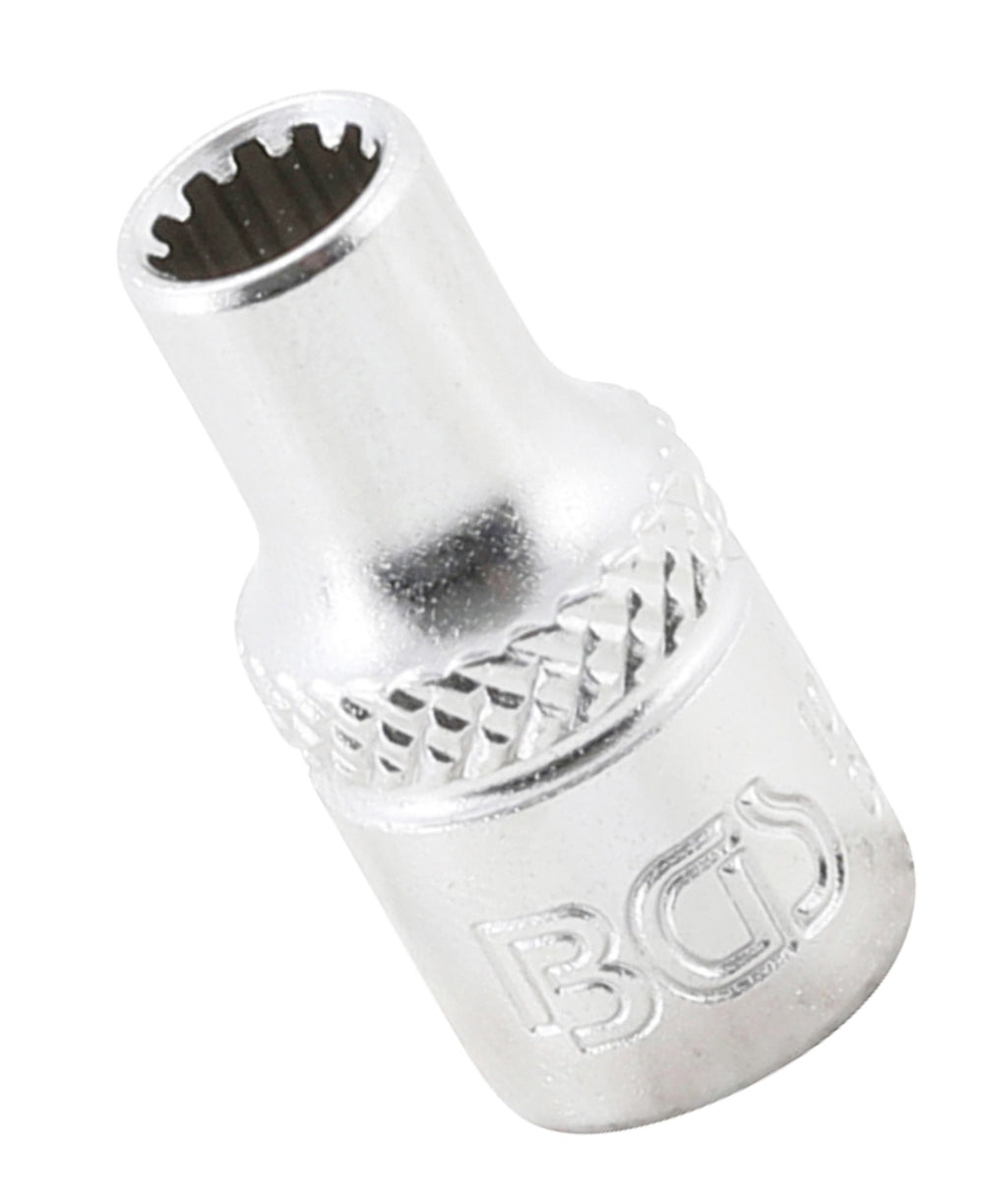 BGS 10105 Nuss / Stecknuss / Steckschlüsseleinsatz Gear Lock SW 5mm Antrieb 6,3mm (1/4")