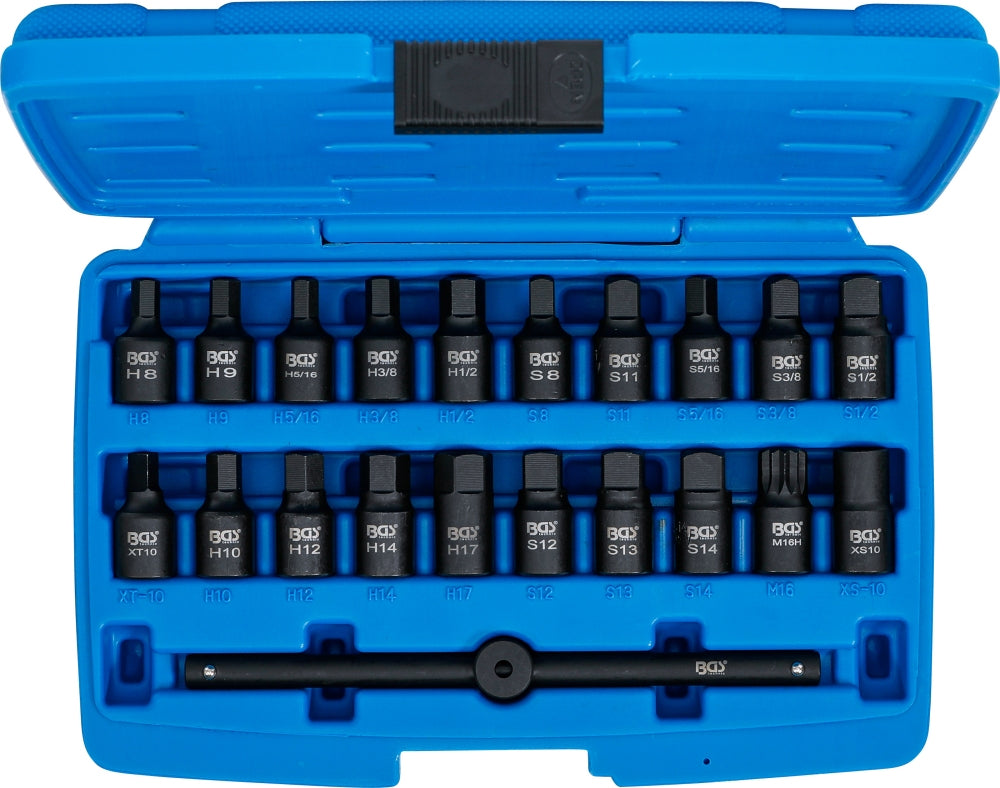 BGS 1014 Satz Spezialeinsätze für Ölwannen Antrieb Innenvierkant 10mm (3/8")