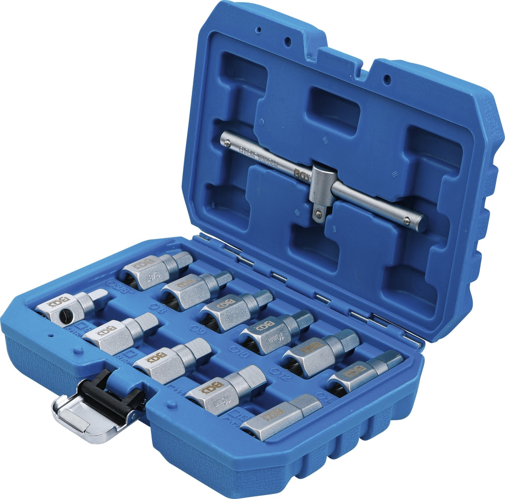 BGS 1017 Satz Universalschlüssel für den Öldienst 12 teilig