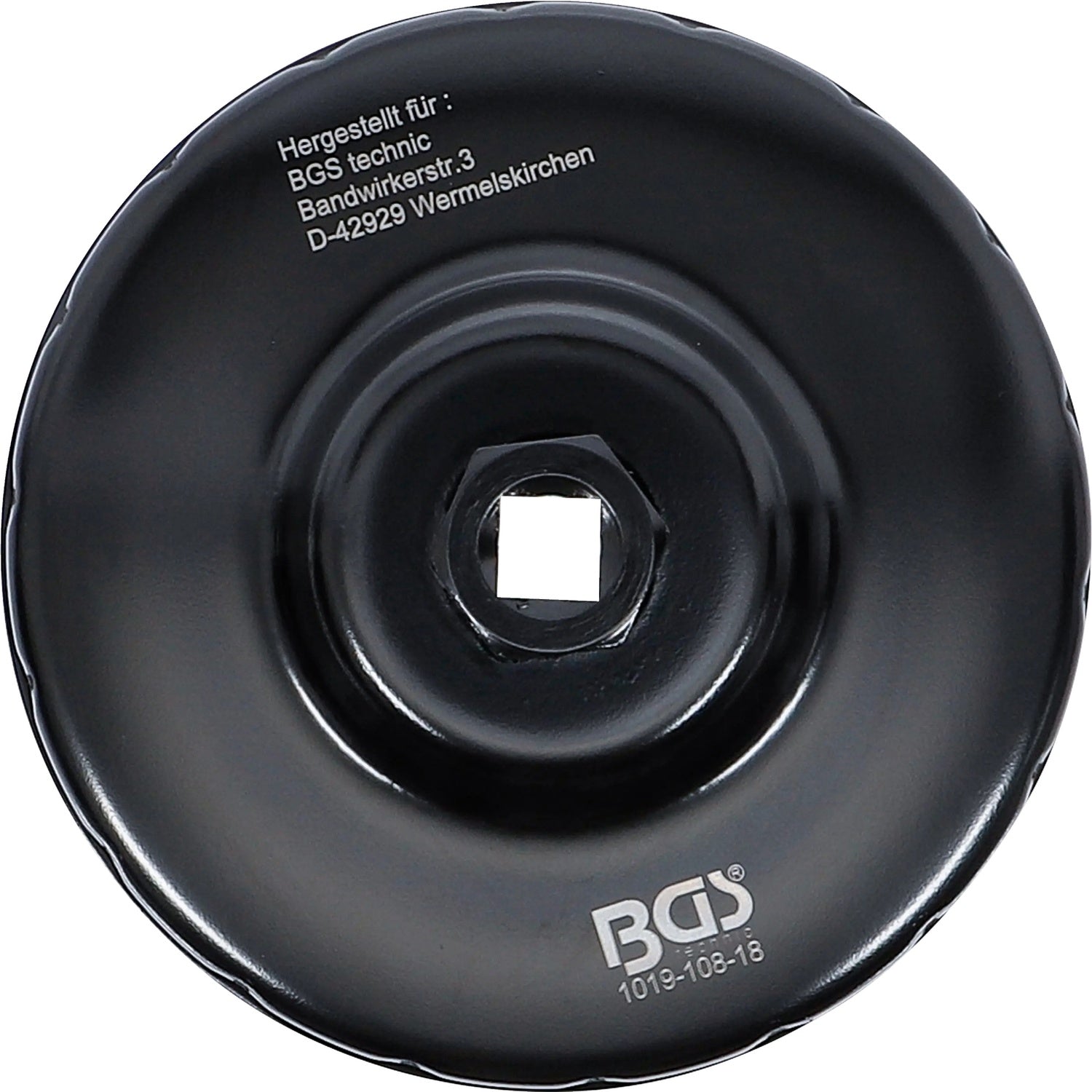 BGS 1019-108-18 Ölfilterschlüssel Achtzehnkant Ø 108mm für Opel Renault