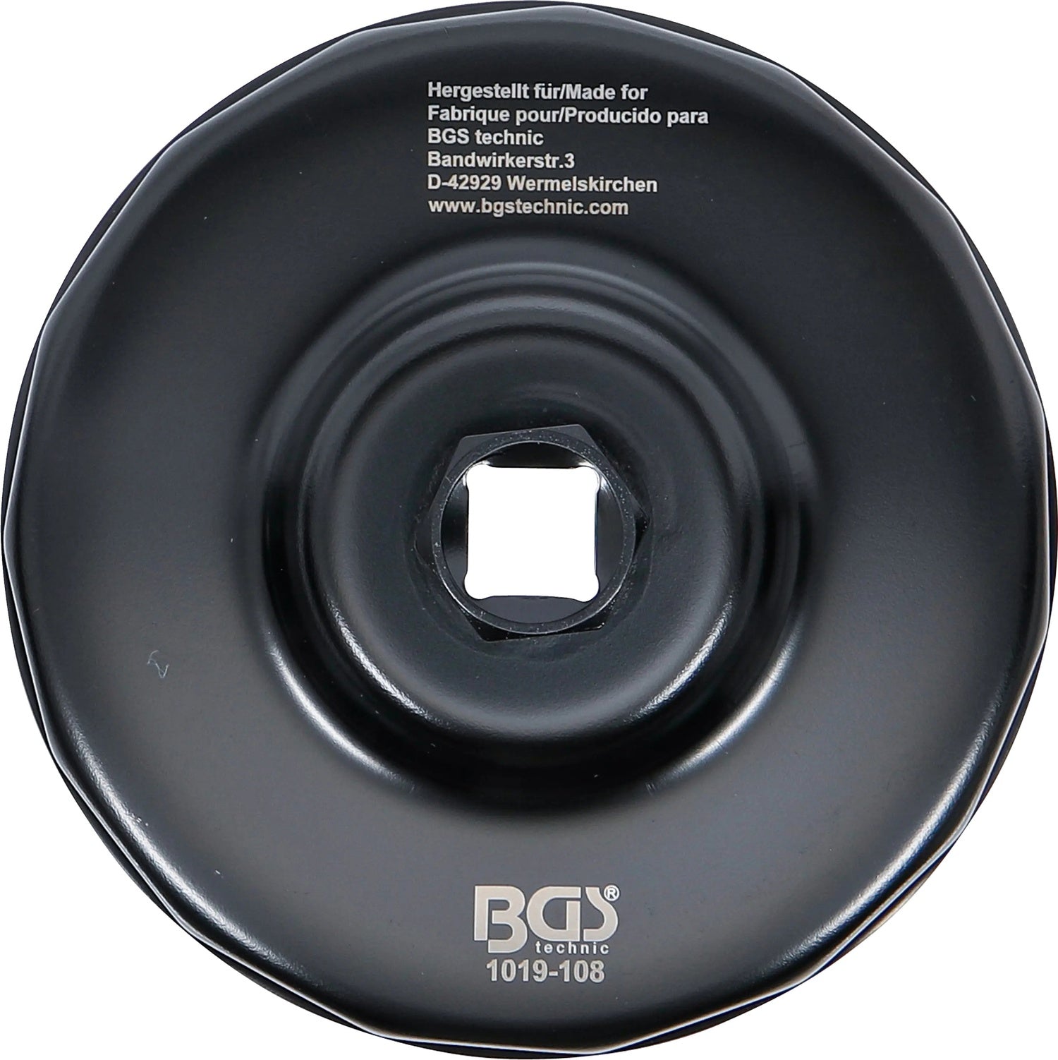 BGS 1019-108 Ölfilterschlüssel Fünfzehnkant Ø 108mm für Iveco Renault Scania Volvo