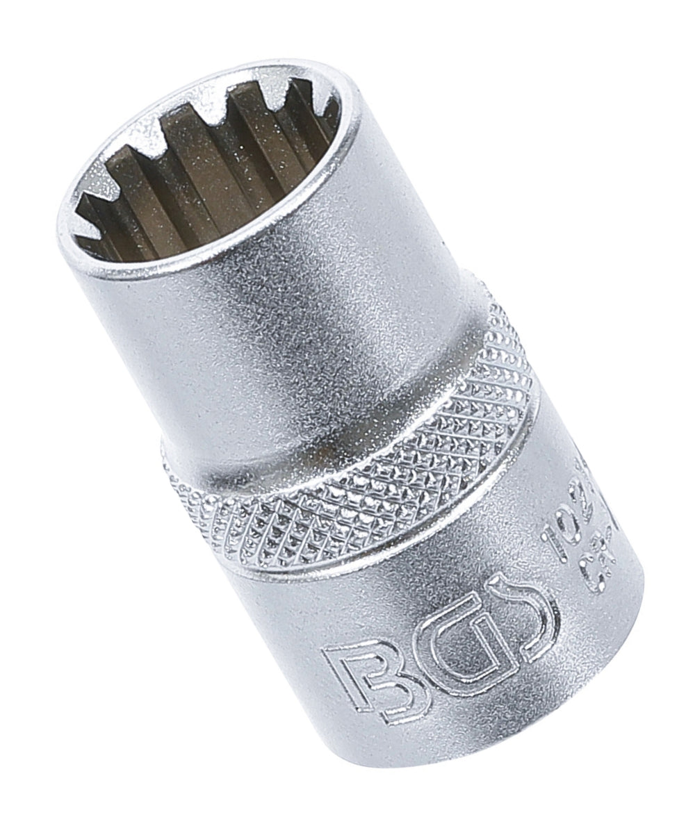 BGS 10214 Nuss / Stecknuss / Steckschlüsseleinsatz Gear Lock SW 14mm Antrieb 12,5mm (1/2")
