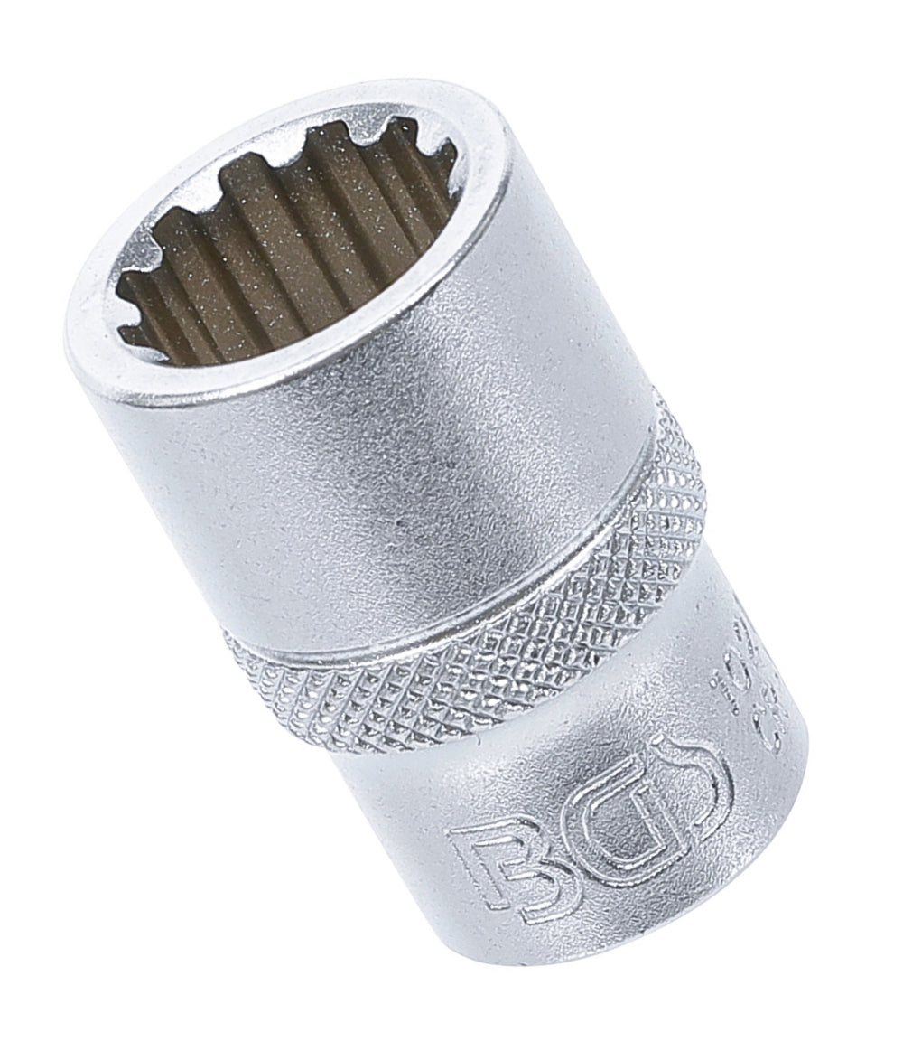 BGS 10215 Nuss / Stecknuss / Steckschlüsseleinsatz Gear Lock SW 15mm Antrieb 12,5mm (1/2")