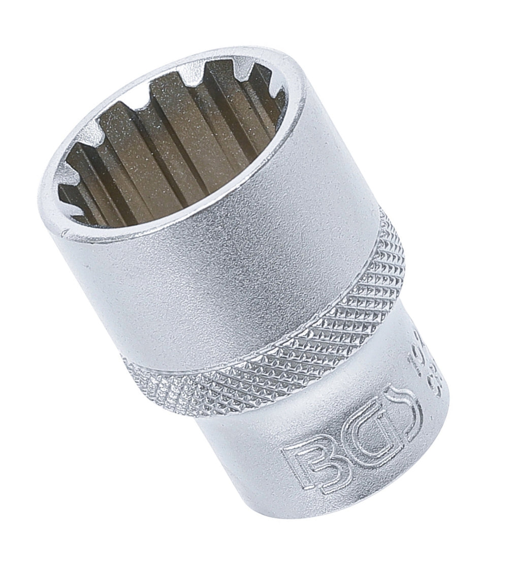 BGS 10219 Nuss / Stecknuss / Steckschlüsseleinsatz Gear Lock SW 19mm Antrieb 12,5mm (1/2")