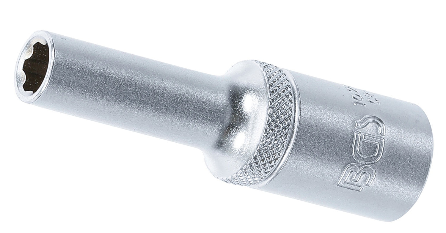 BGS 10268 Nuss / Stecknuss 8mm lang/tief Super Lock Wellenprofil Antrieb 12,5mm (1/2")