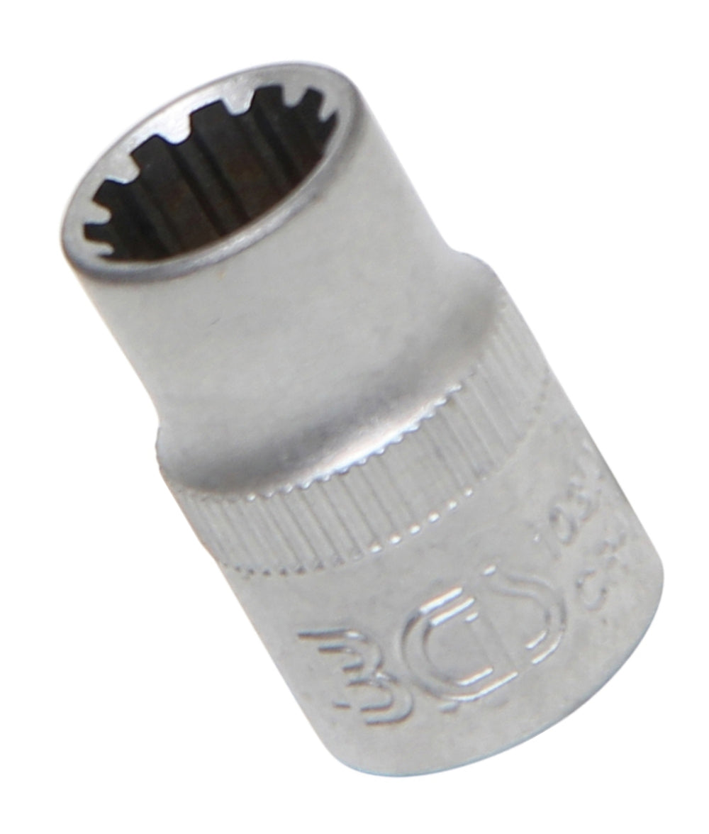 BGS 10310 Nuss / Stecknuss / Steckschlüsseleinsatz Gear Lock SW 10mm Antrieb 10mm (3/8")
