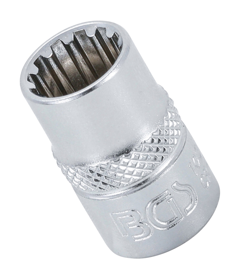 BGS 10311 Nuss / Stecknuss / Steckschlüsseleinsatz Gear Lock SW 11mm Antrieb 10mm (3/8")