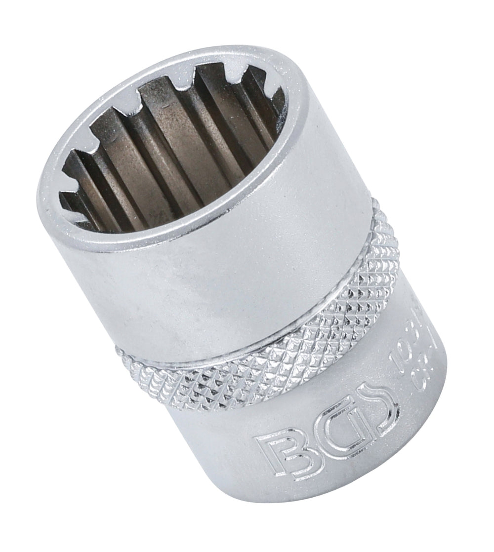 BGS 10316 Nuss / Stecknuss / Steckschlüsseleinsatz Gear Lock SW 16mm Antrieb 10mm (3/8")