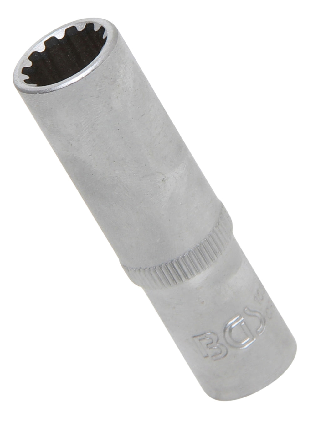 BGS 10352 Nuss / Stecknuss / Steckschlüsseleinsatz Gear Lock tief SW 12mm Antrieb 10mm (3/8")