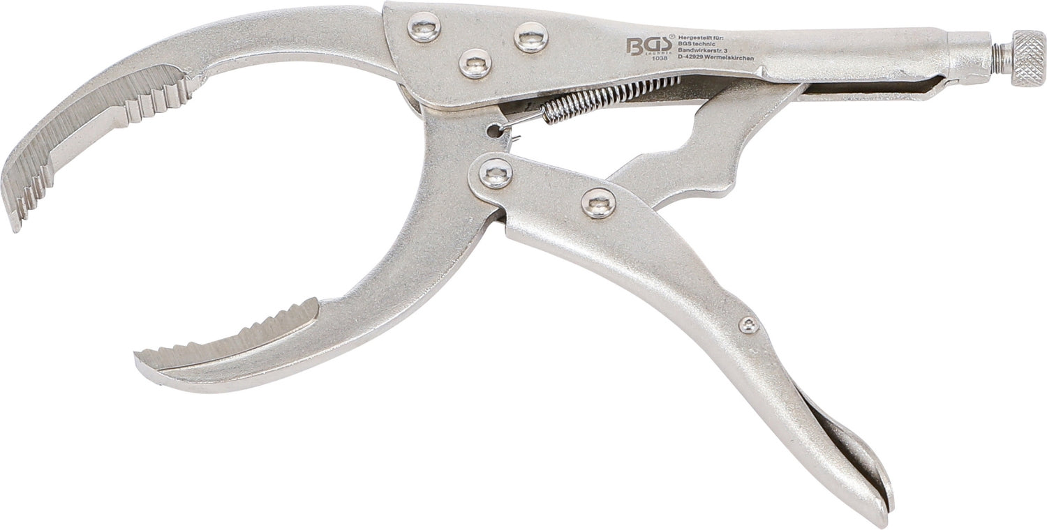BGS 1038 Gripzange für Ölfilter / Zange zum Lösen von Ölfiltern