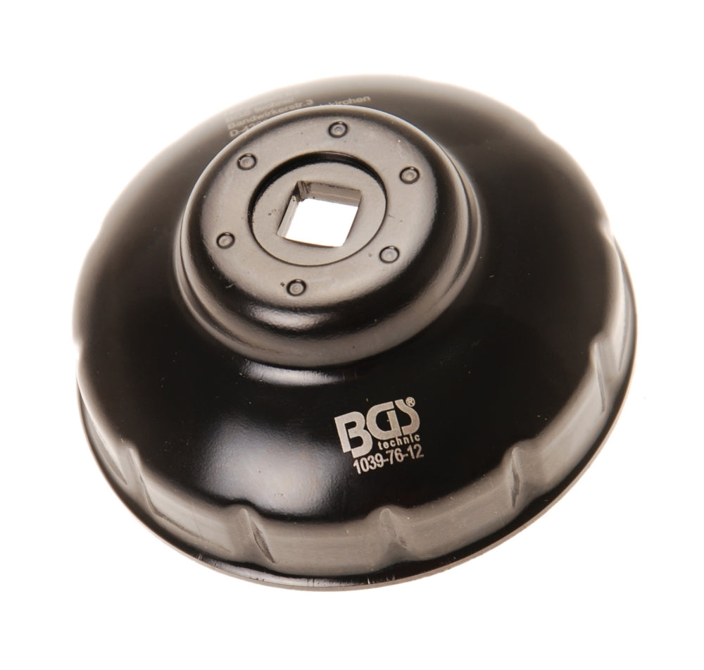 BGS 1039-76-12 Ölfilterschlüssel 12-kant Ø 76mm für Fiat Mercedes-Benz Renault