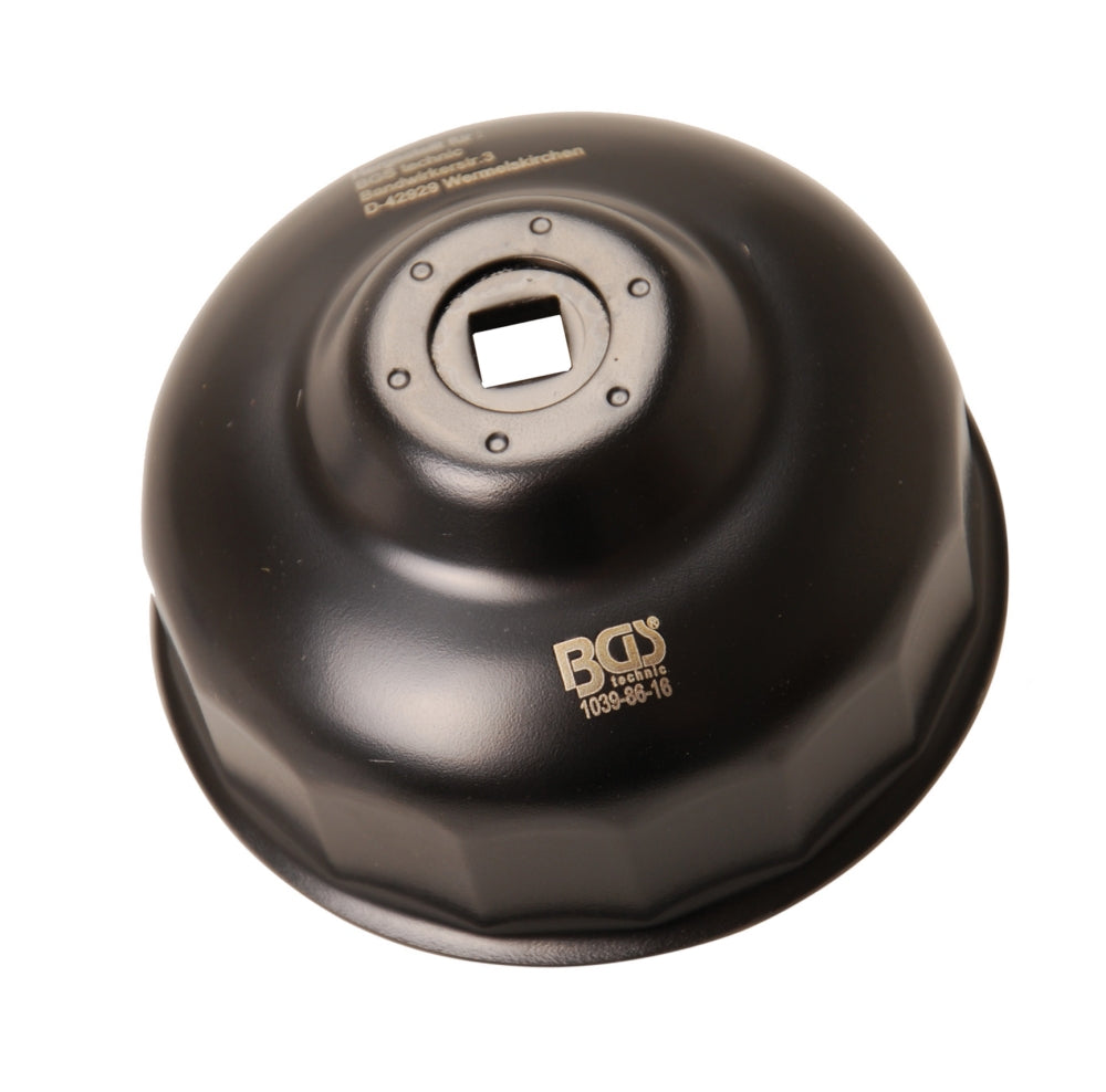 BGS 1039-86-16 Ölfilterschlüssel 16-kant Ø 86mm für BMW Volvo