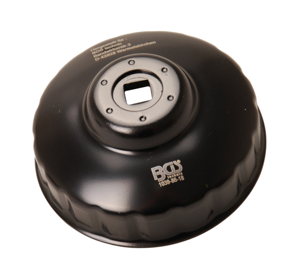 BGS 1039-86-18 Ölfilterschlüssel 18-kant Ø 86mm für Audi PSA Renault VW