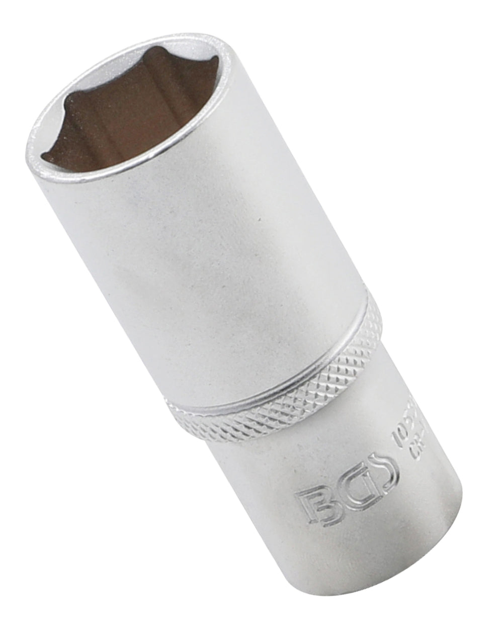 BGS 10539 Nuss / Stecknuss / Steckschlüsseleinsatz Sechskant tief SW 19mm Antrieb 10mm (3/8")