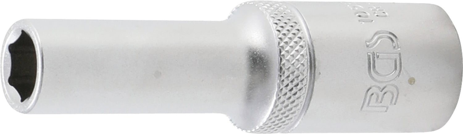 BGS 10550 Nuss / Stecknuss / Steckschlüsseleinsatz lang/tief 10mm Antrieb 12,5mm (1/2") matt