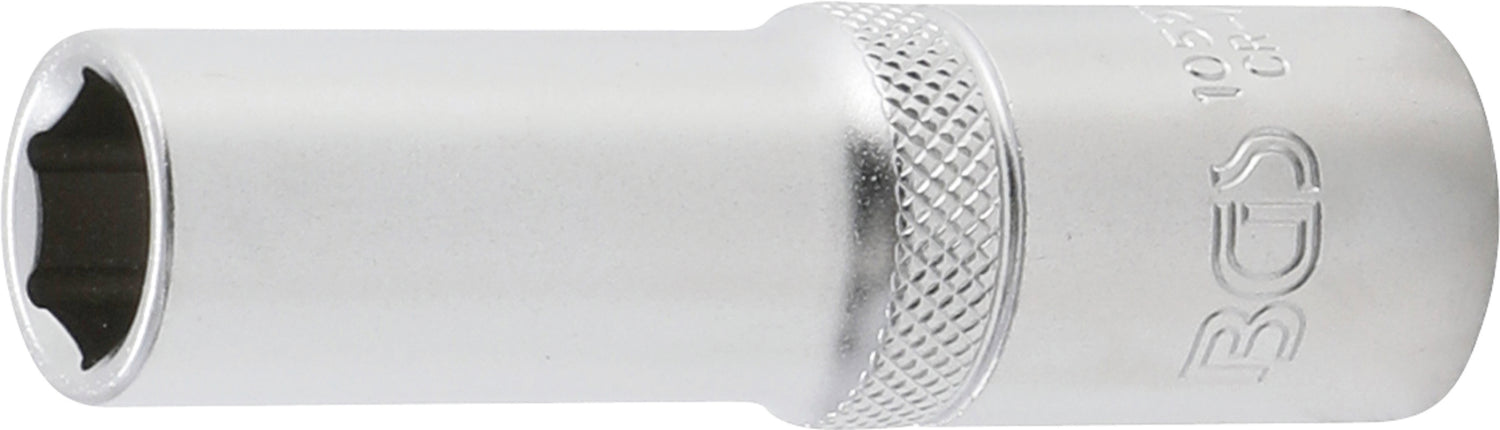 BGS 10553 Nuss / Stecknuss / Steckschlüsseleinsatz lang/tief 13mm Antrieb 12,5mm (1/2") matt
