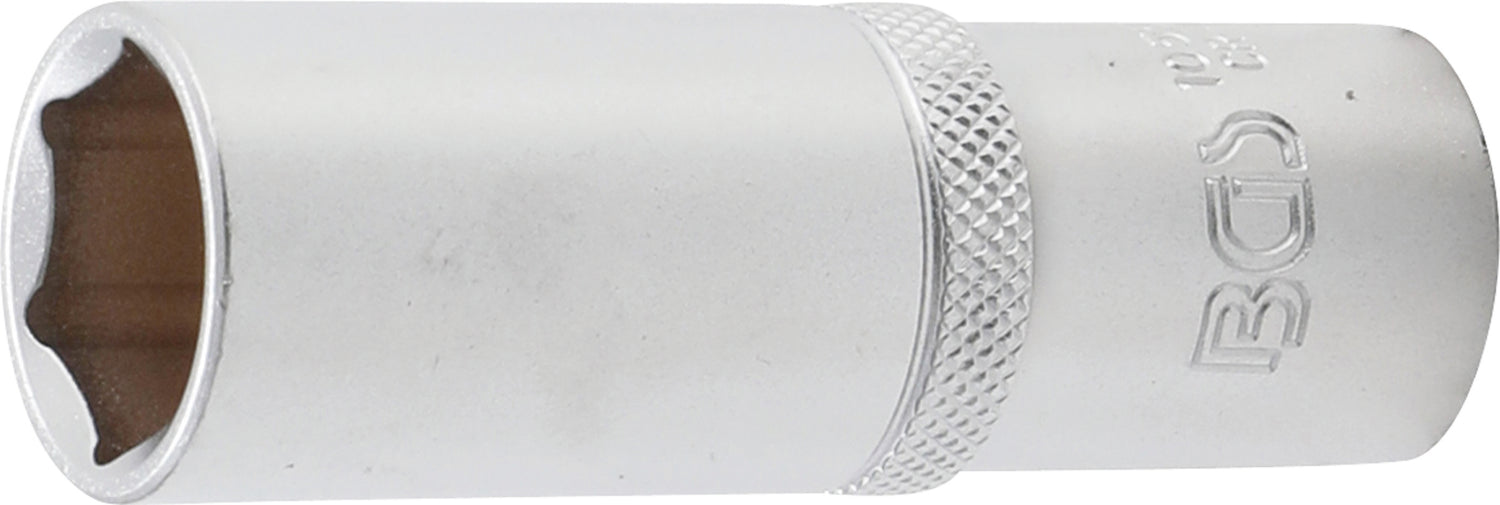 BGS 10559 Nuss / Stecknuss / Steckschlüsseleinsatz lang/tief 19mm Antrieb 12,5mm (1/2") matt