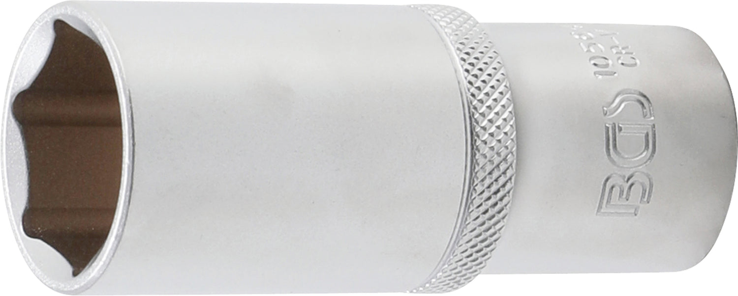 BGS 10564 Nuss / Stecknuss / Steckschlüsseleinsatz lang/tief 24mm Antrieb 12,5mm (1/2") matt