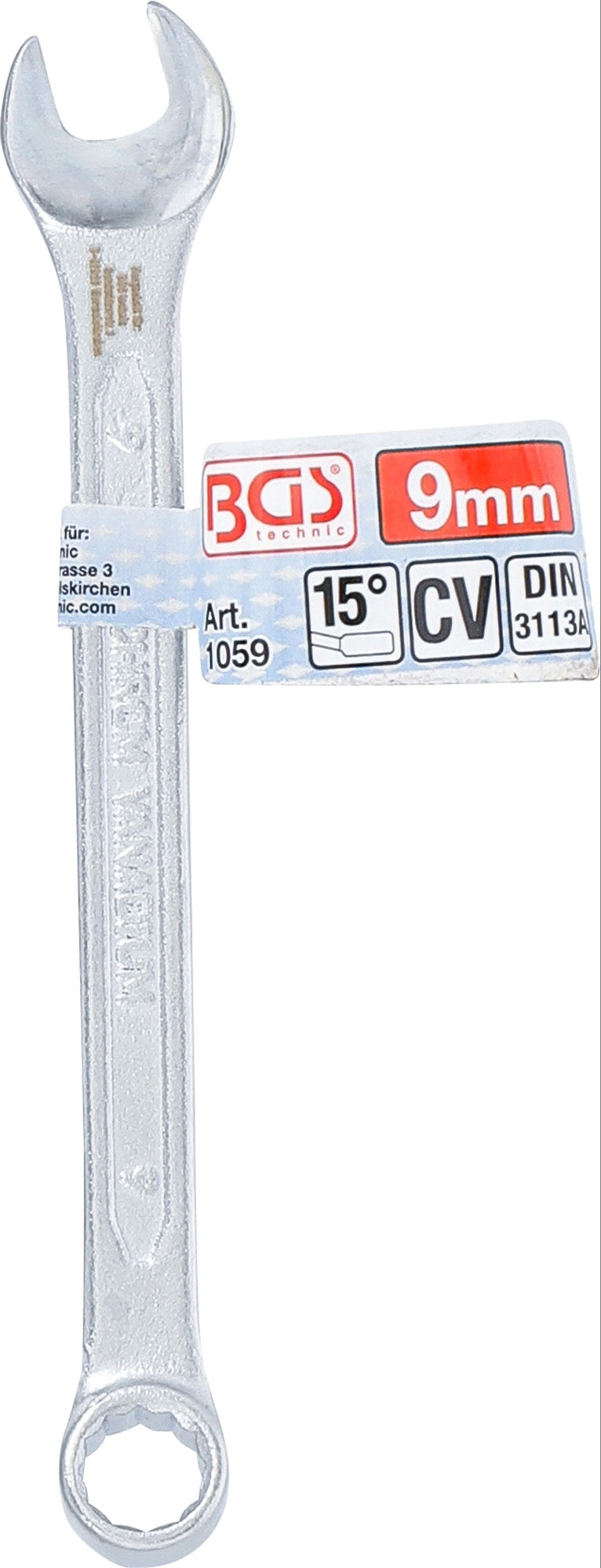 BGS 1059 Ringmaulschlüssel SW 9mm metrisch warm geschmiedet