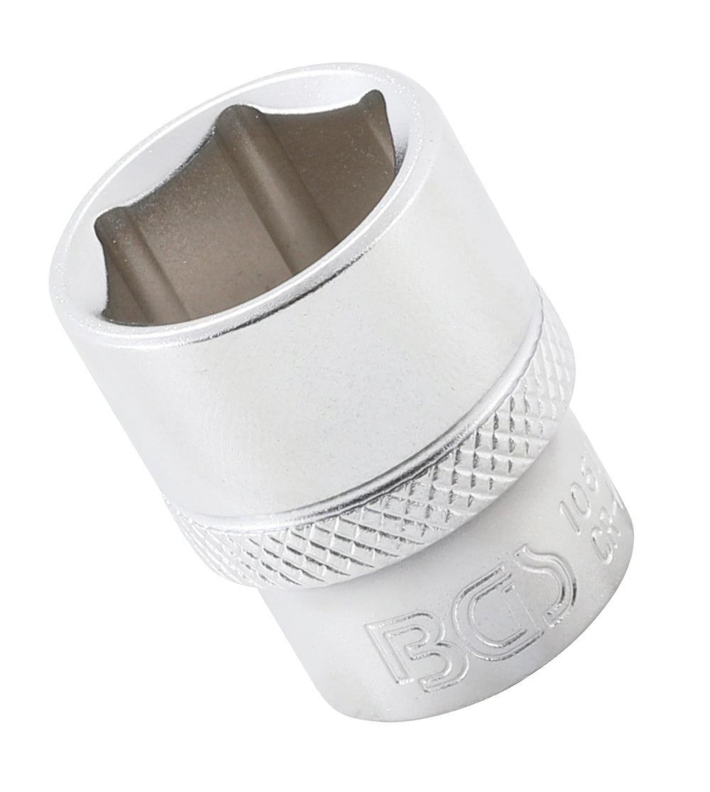 BGS 10617 Nuss / Stecknuss / Steckschlüsseleinsatz Sechskant SW 17mm Antrieb 10mm (3/8")