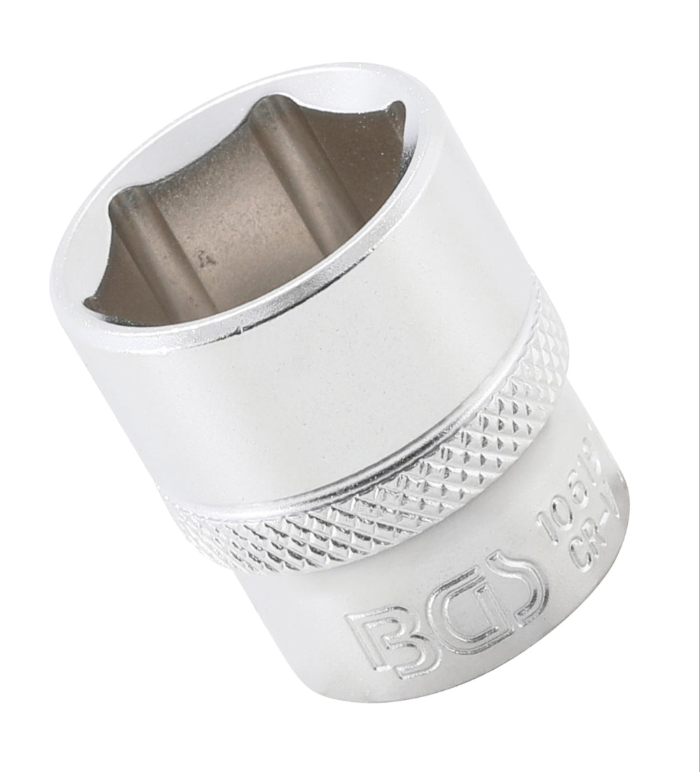 BGS 10619 Nuss / Stecknuss / Steckschlüsseleinsatz Sechskant SW 19mm Antrieb 10mm (3/8")