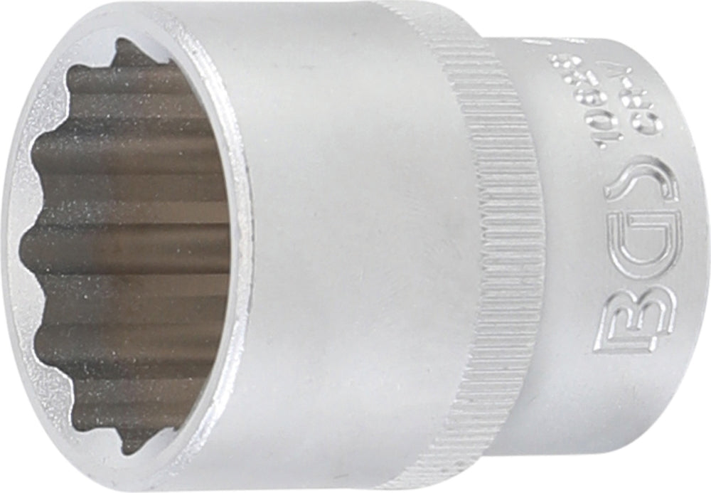 BGS 10626 Nuss / Stecknuss / Steckschlüsseleinsatz 26mm Zwölfkant Antrieb 12,5mm (1/2")