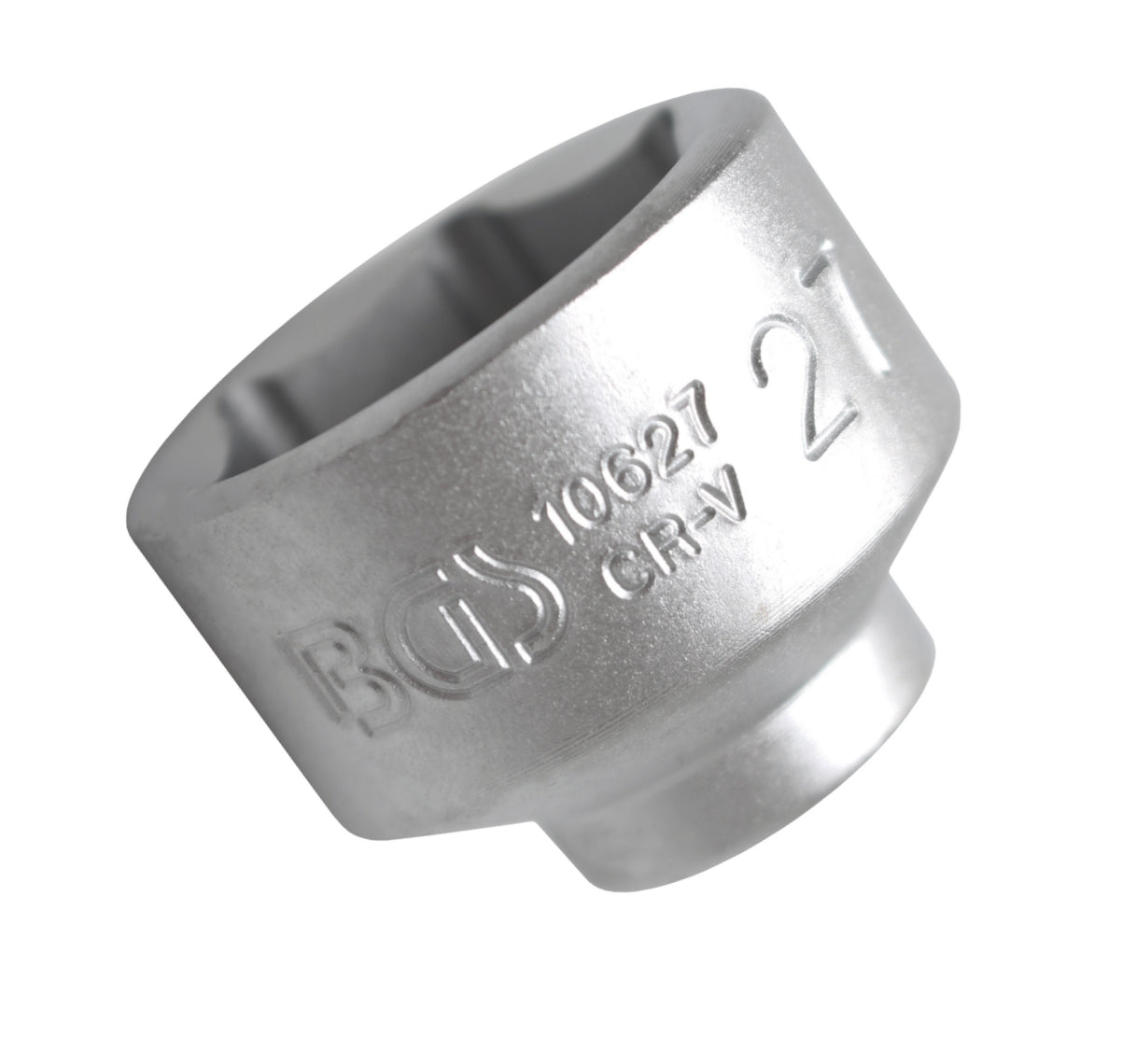 BGS 10627 Nuss / Stecknuss / Steckschlüsseleinsatz Sechskant SW 27mm Antrieb 10mm (3/8")