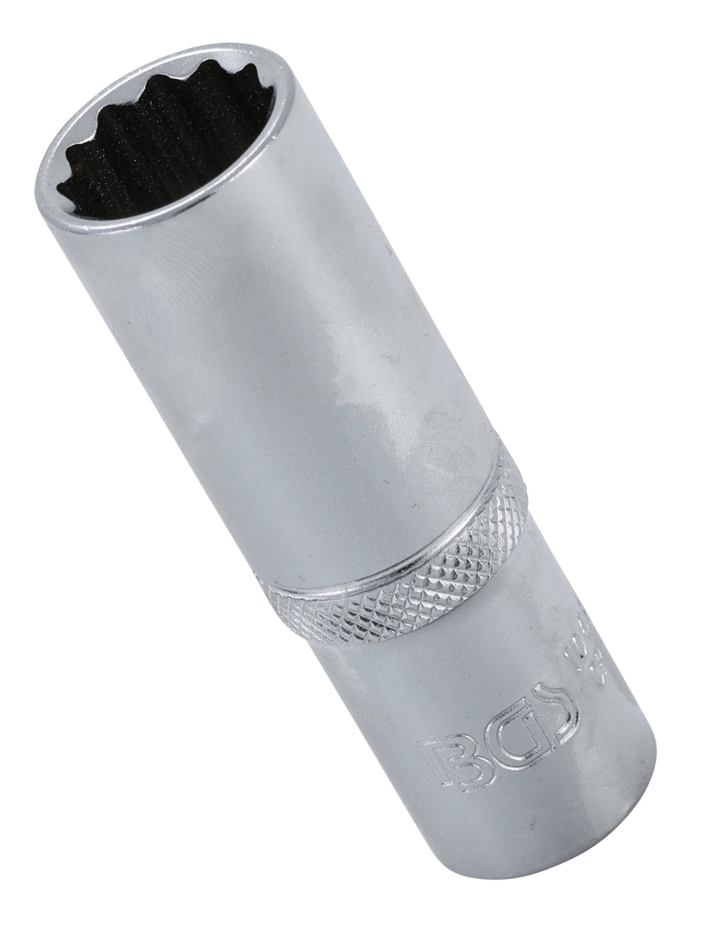 BGS 10684 Nuss / Stecknuss / Steckschlüsseleinsatz Zwölfkant tief SW 17mm Antrieb 12,5mm (1/2")