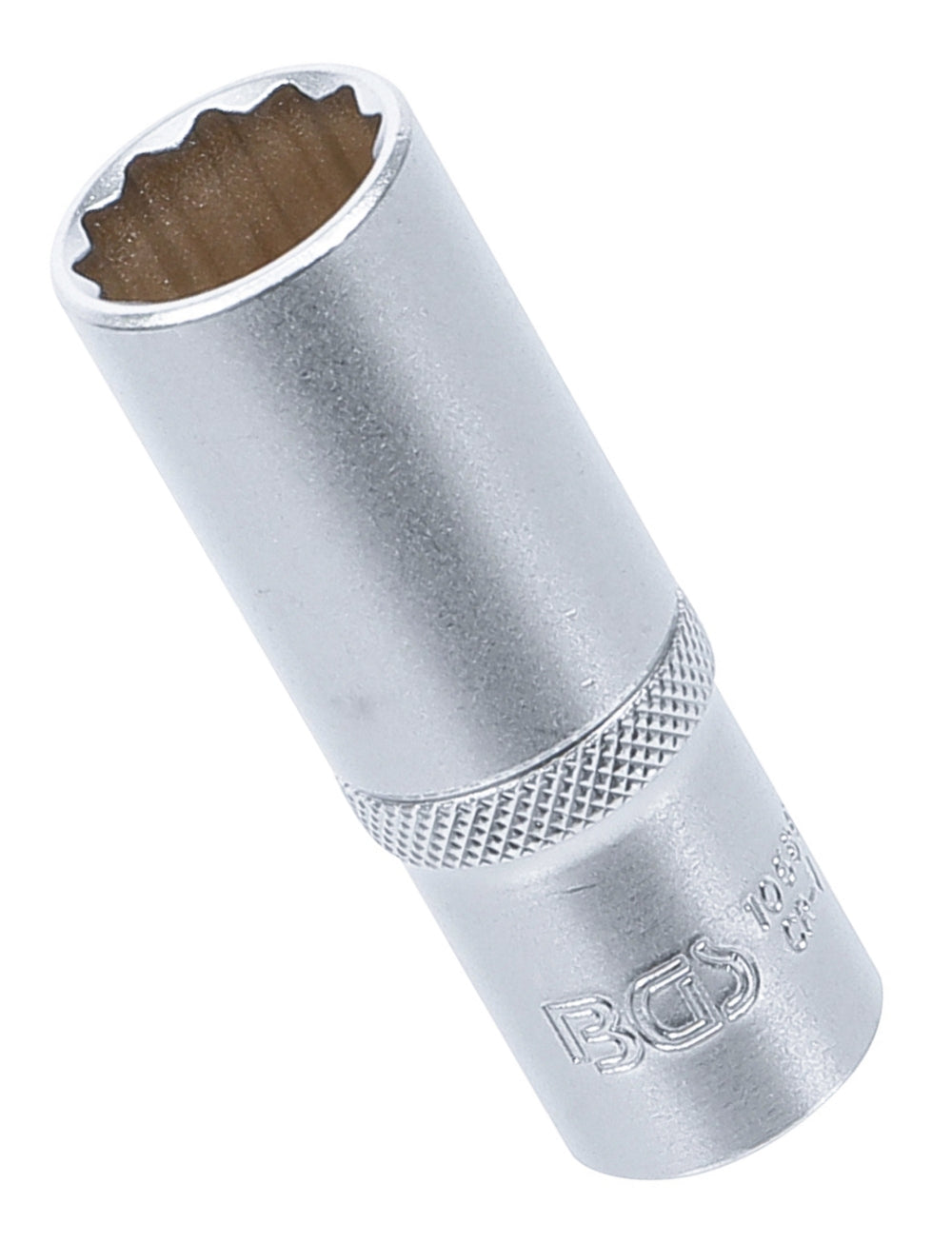BGS 10686 Nuss / Stecknuss / Steckschlüsseleinsatz Zwölfkant tief SW 19mm Antrieb 12,5mm (1/2")