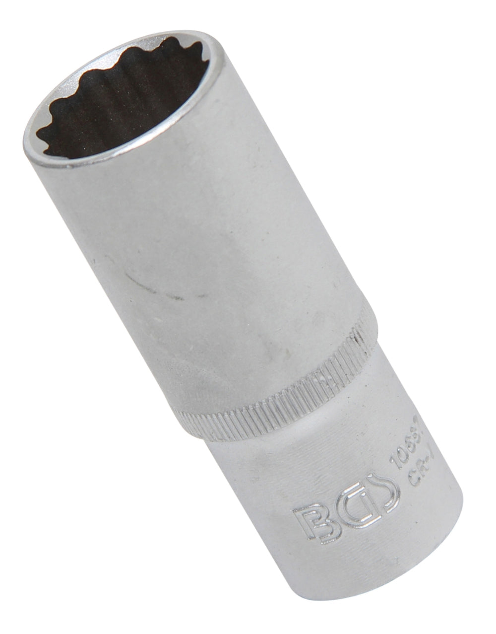 BGS 10687 Nuss / Stecknuss / Steckschlüsseleinsatz Zwölfkant tief SW 22mm Antrieb 12,5mm (1/2")