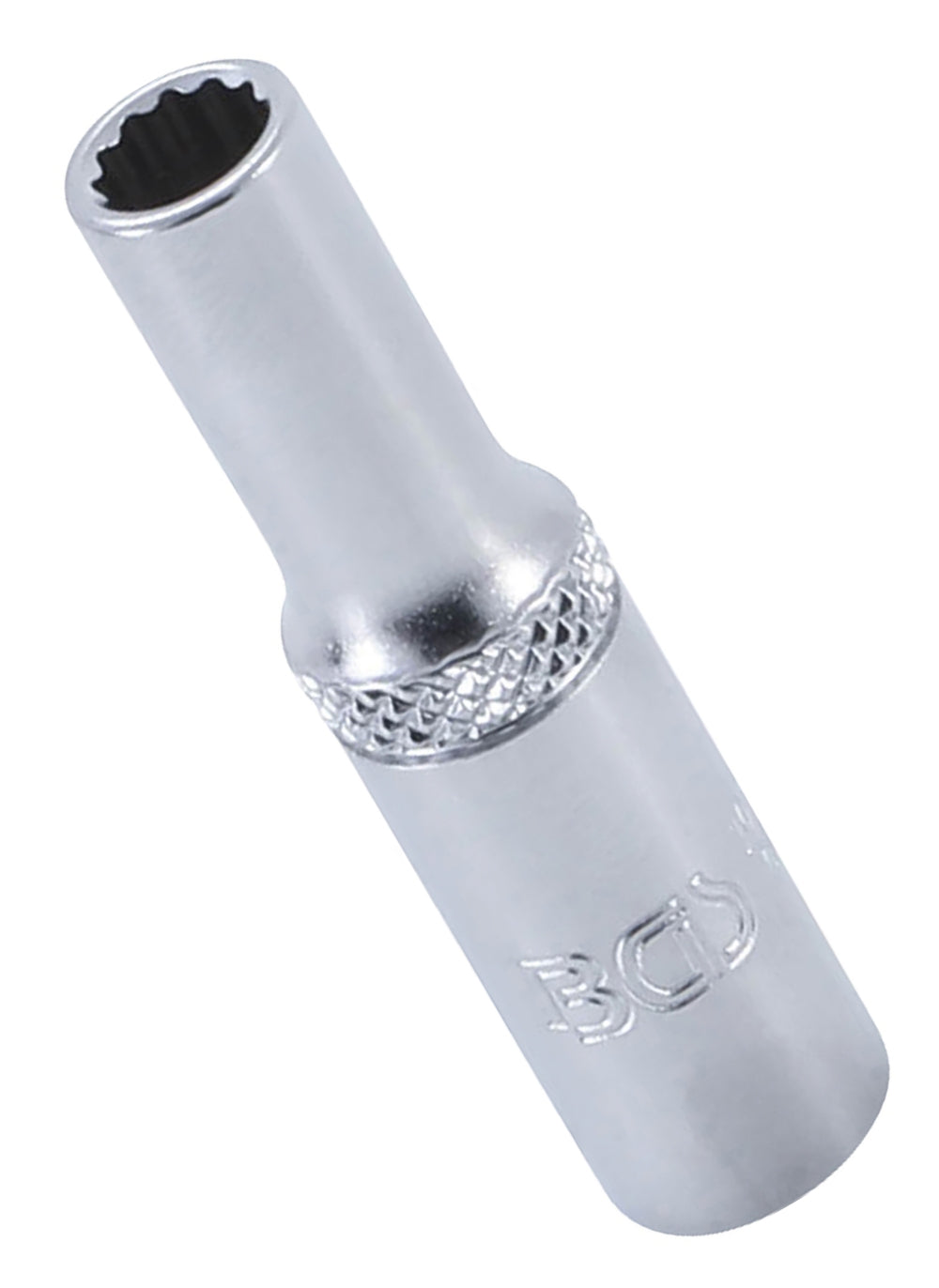 BGS 10706 Nuss / Stecknuss / Steckschlüsseleinsatz Zwölfkant tief SW 6mm Antrieb 6,3mm (1/4")