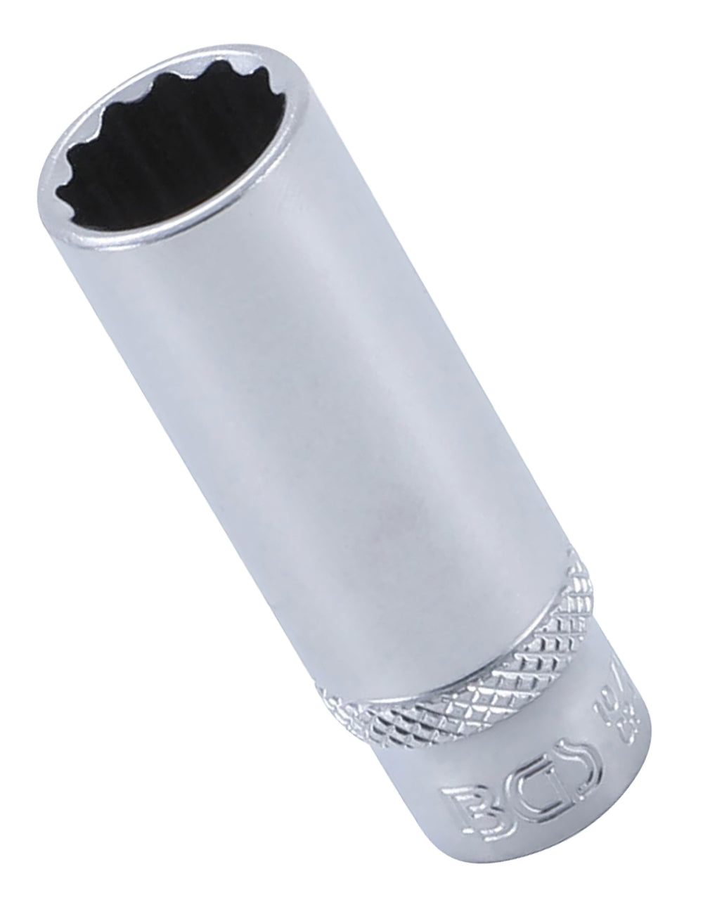 BGS 10712 Nuss / Stecknuss / Steckschlüsseleinsatz Zwölfkant tief SW 12mm Antrieb 6,3mm (1/4")