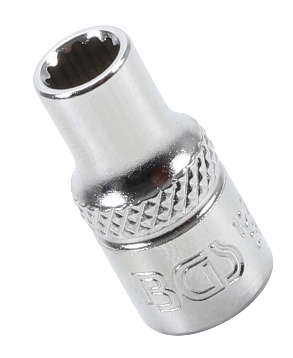 BGS 10772 Nuss / Stecknuss / Steckschlüsseleinsatz Zwölfkant SW 5,5mm Antrieb 6,3mm (1/4")