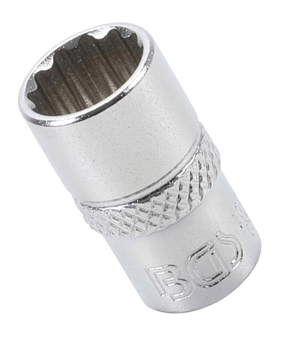 BGS 10780 Nuss / Stecknuss / Steckschlüsseleinsatz Zwölfkant tief SW 10mm Antrieb 6,3mm (1/4")