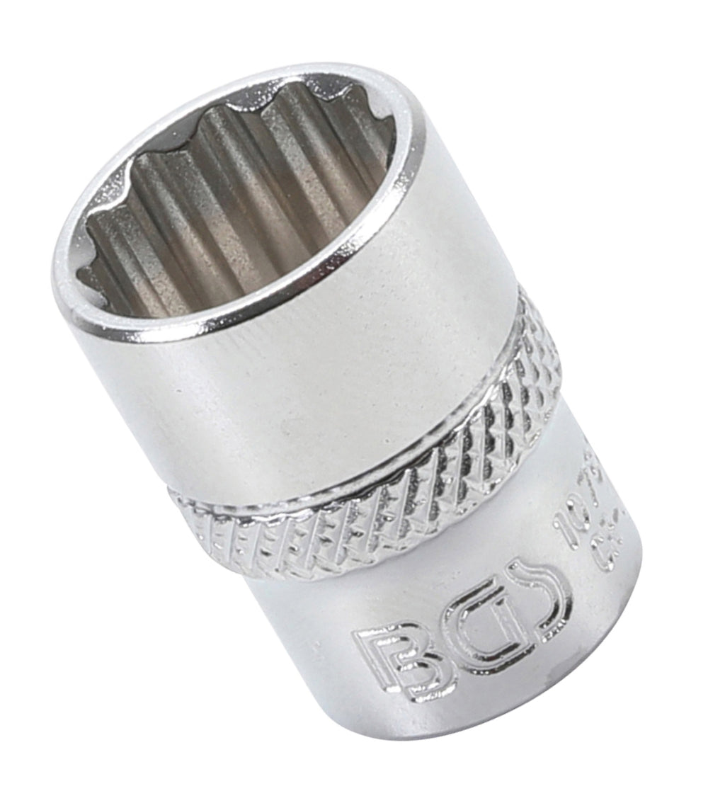 BGS 10783 Nuss / Stecknuss / Steckschlüsseleinsatz Zwölfkant tief SW 13mm Antrieb 6,3mm (1/4")