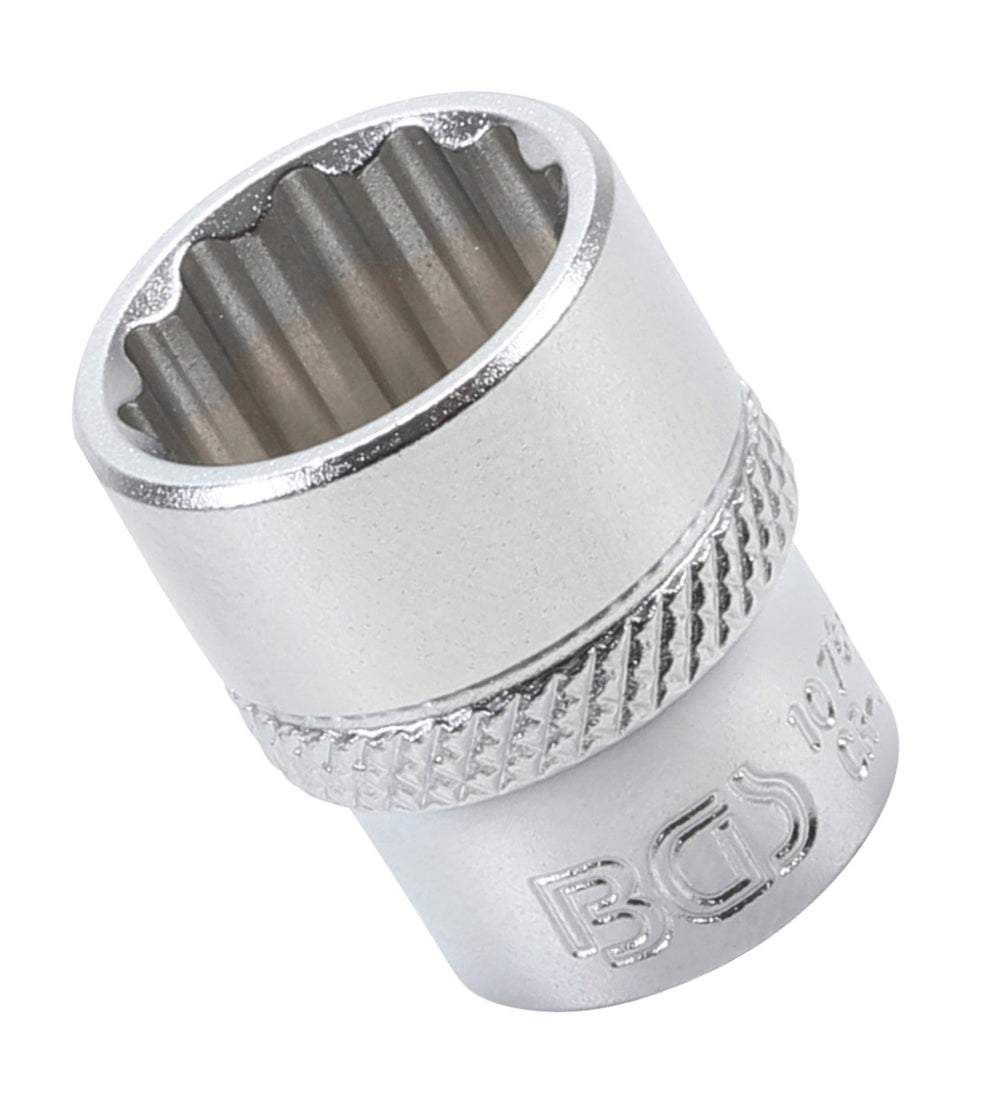 BGS 10784 Nuss / Stecknuss / Steckschlüsseleinsatz Zwölfkant tief SW 14mm Antrieb 6,3mm (1/4")