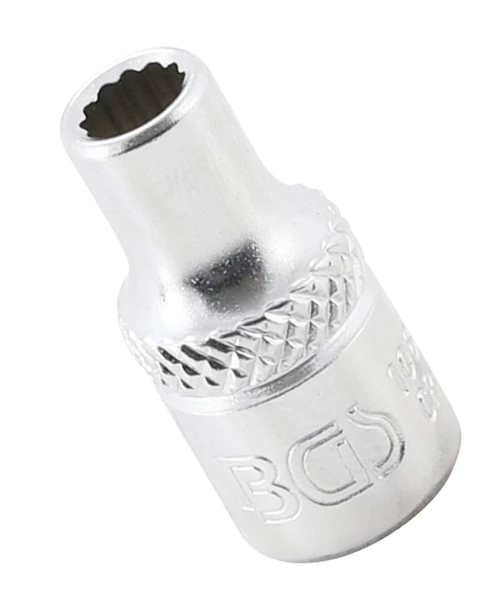 BGS 10871 Nuss / Stecknuss / Steckschlüsseleinsatz Zwölfkant SW 3/16" Antrieb 6,3mm (1/4")